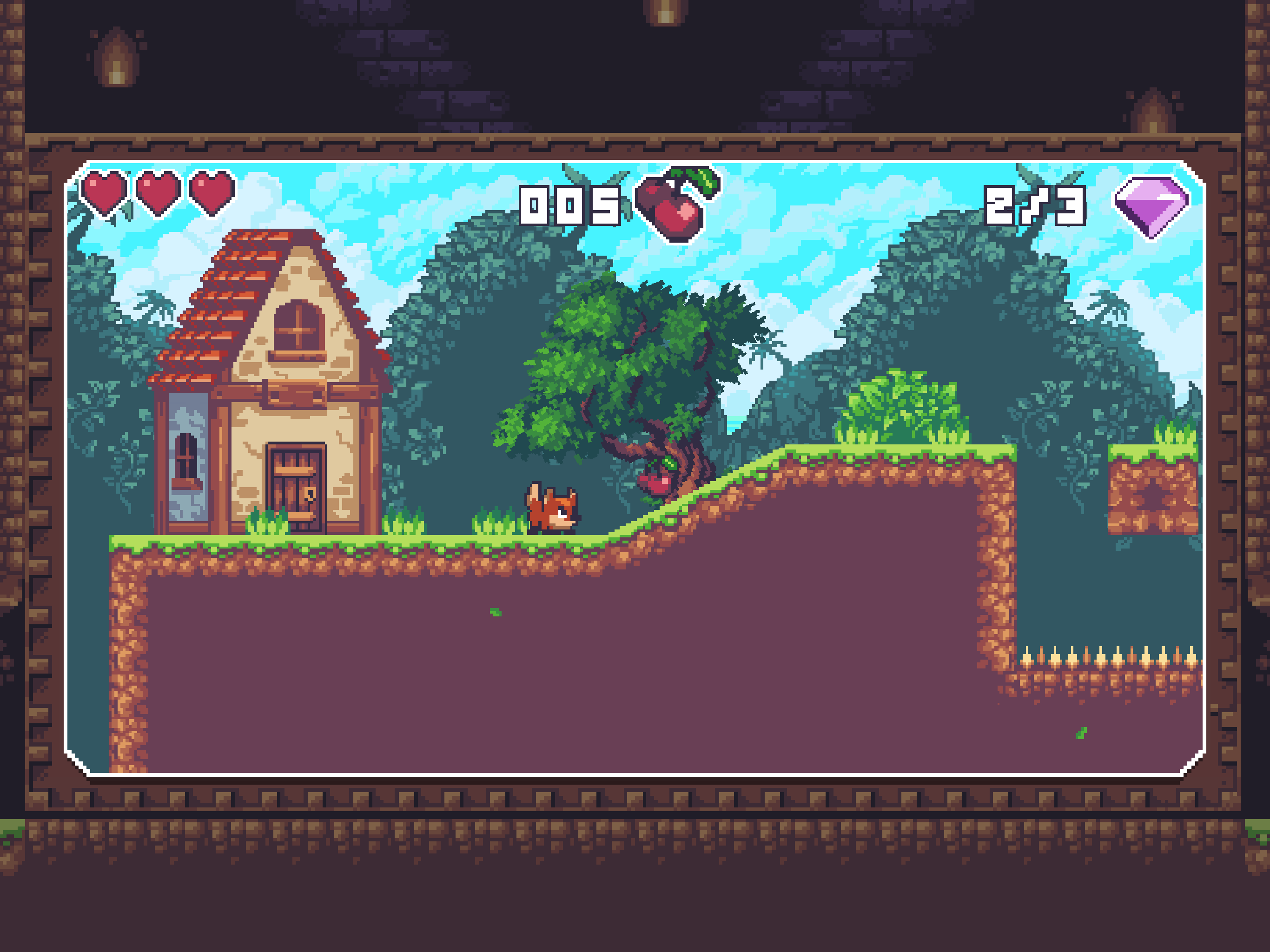 FoxyLand Game Screenshot