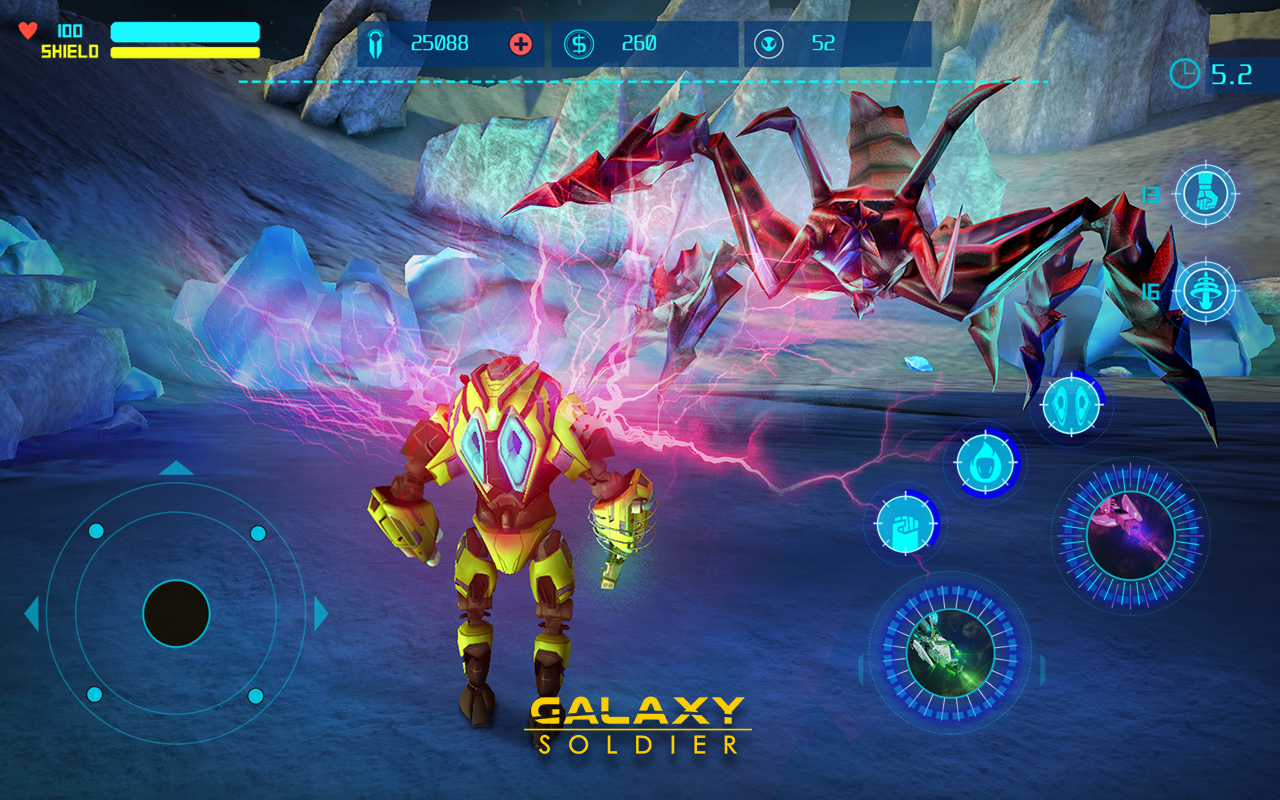 Galaxy Soldier - Alien Shooter Game Screenshot