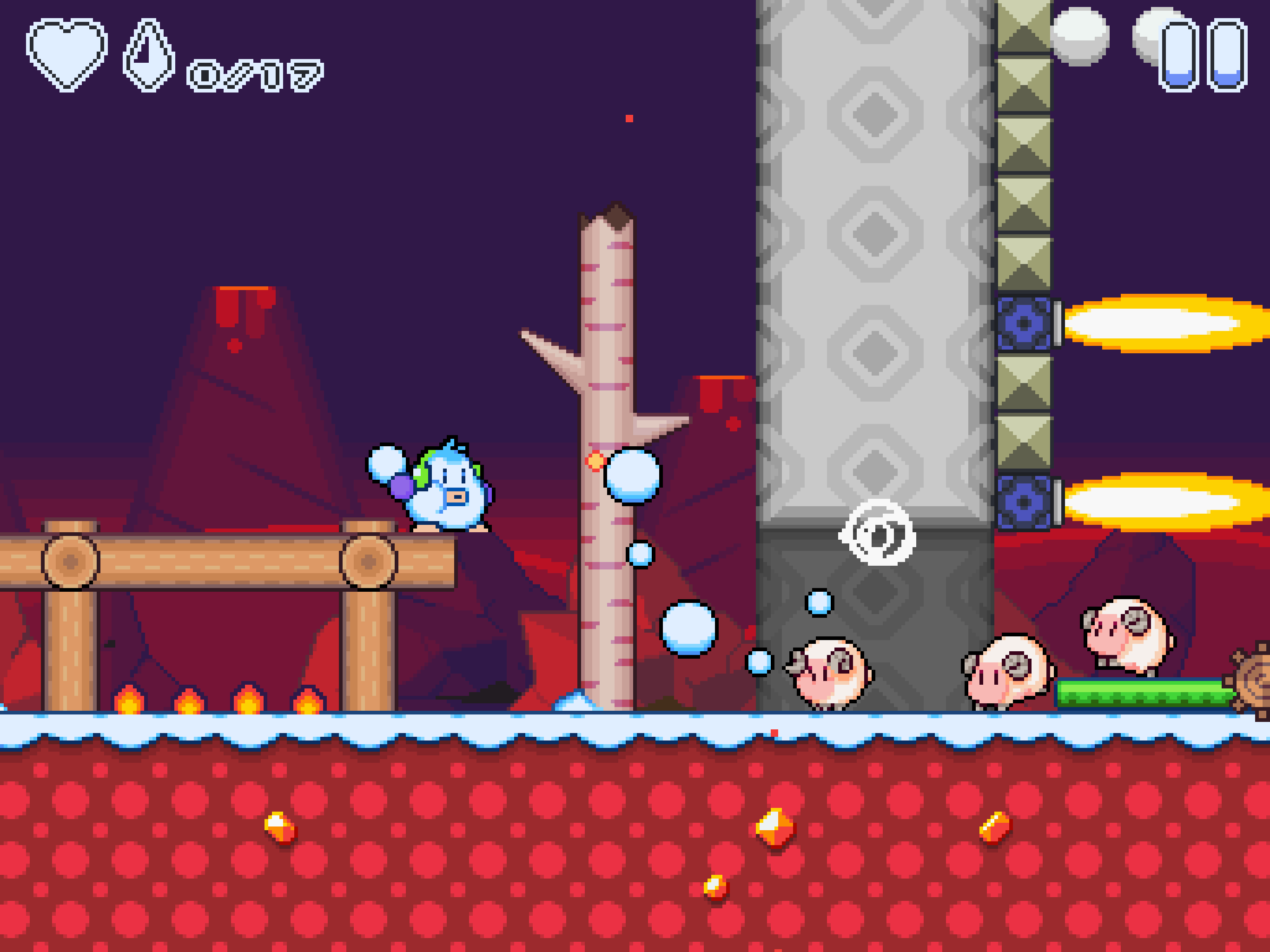 スノーキッズ ゲームのスクリーンショット