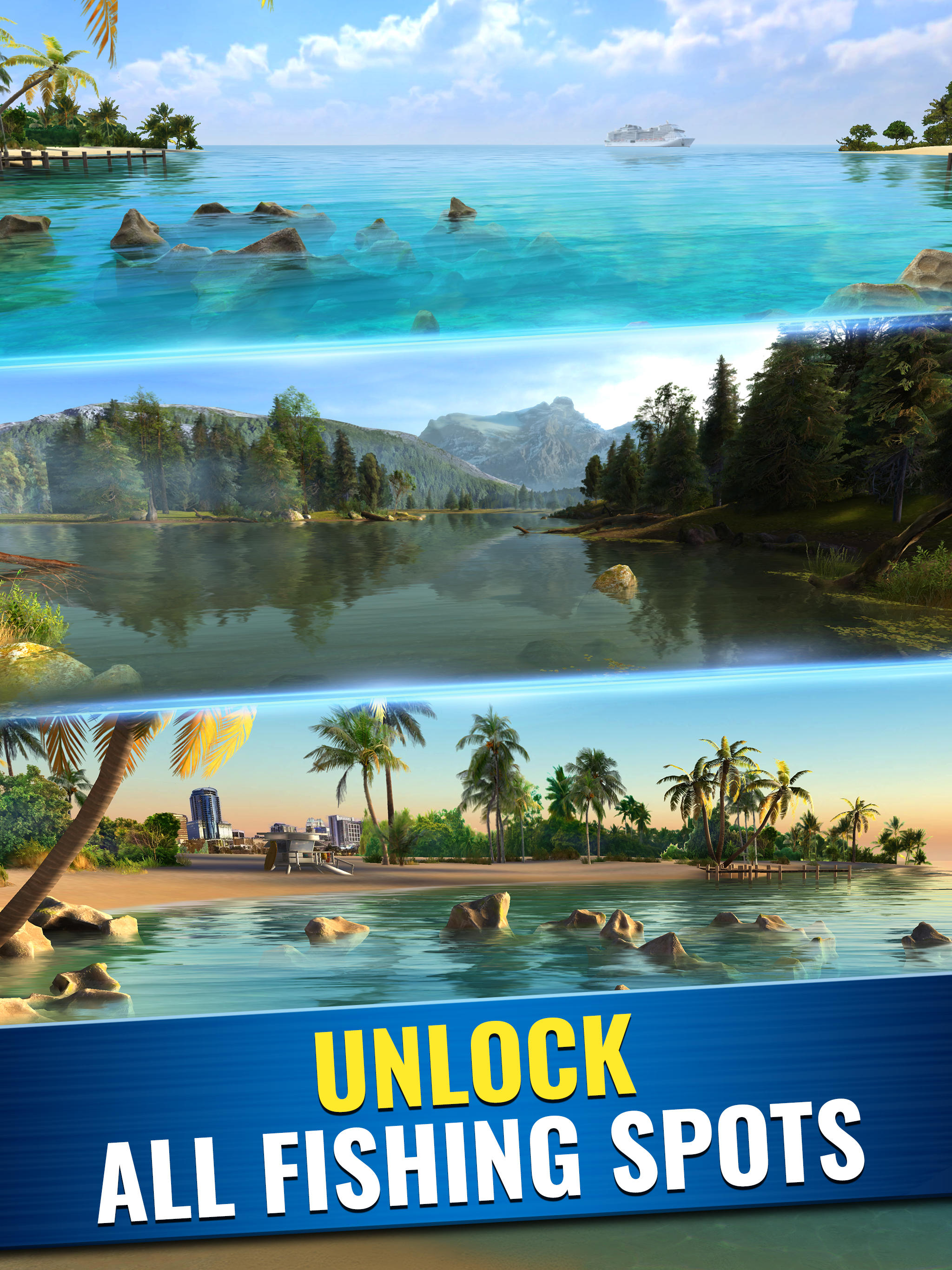 Fishing Champions: casual game Game Screenshot