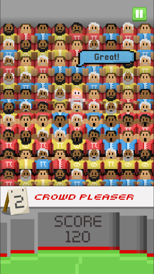 Crowd Pleaser! Game Screenshot