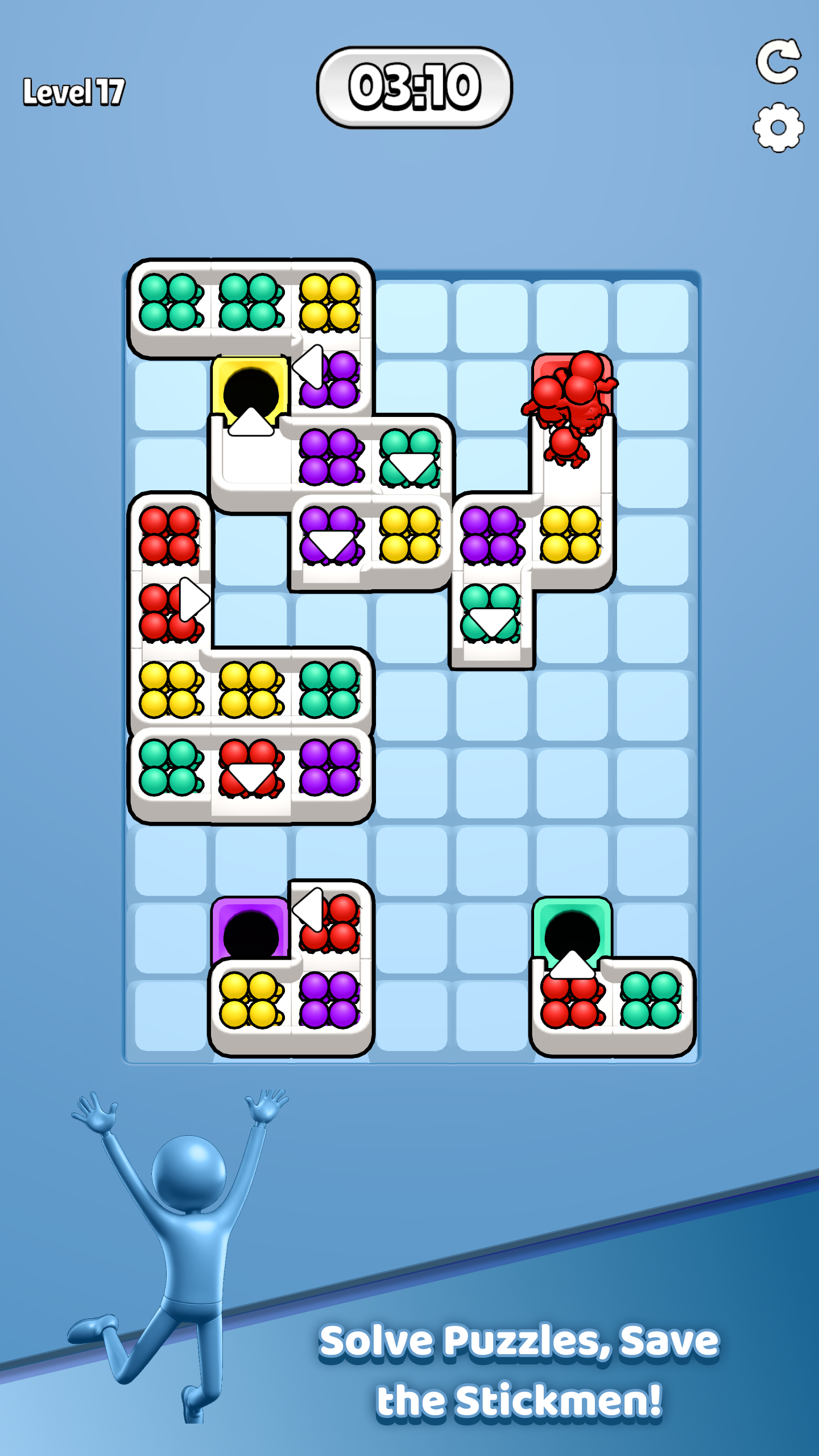 Block Rescue Jam Game Screenshot