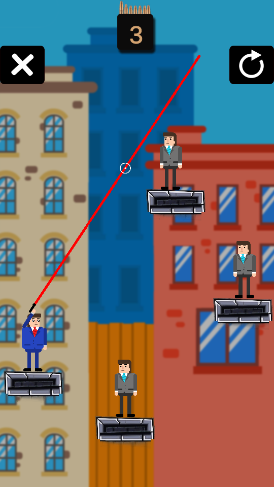 Mr Bullet Game Screenshot