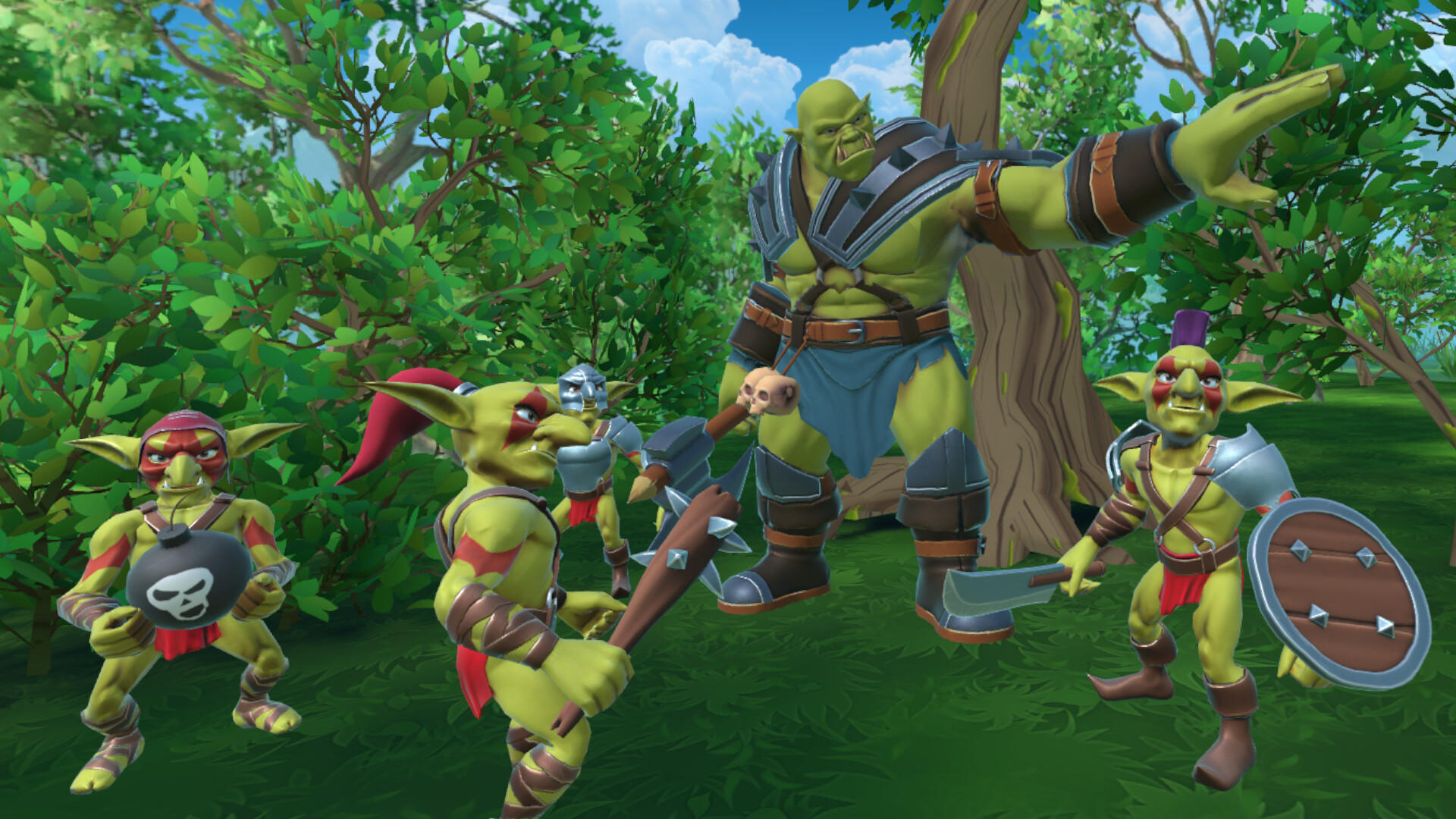 Tiny Archers VR Game Screenshot