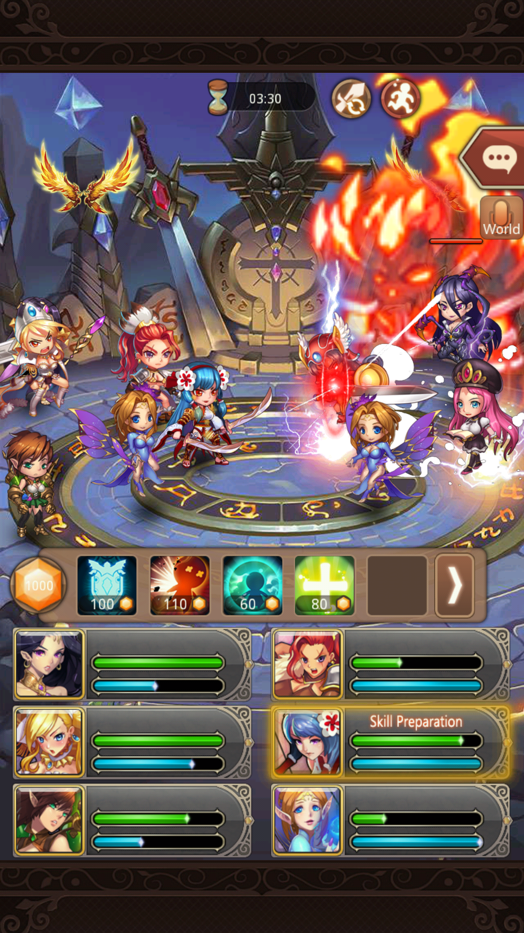 Cutie Riot - TCG 遊戲截圖