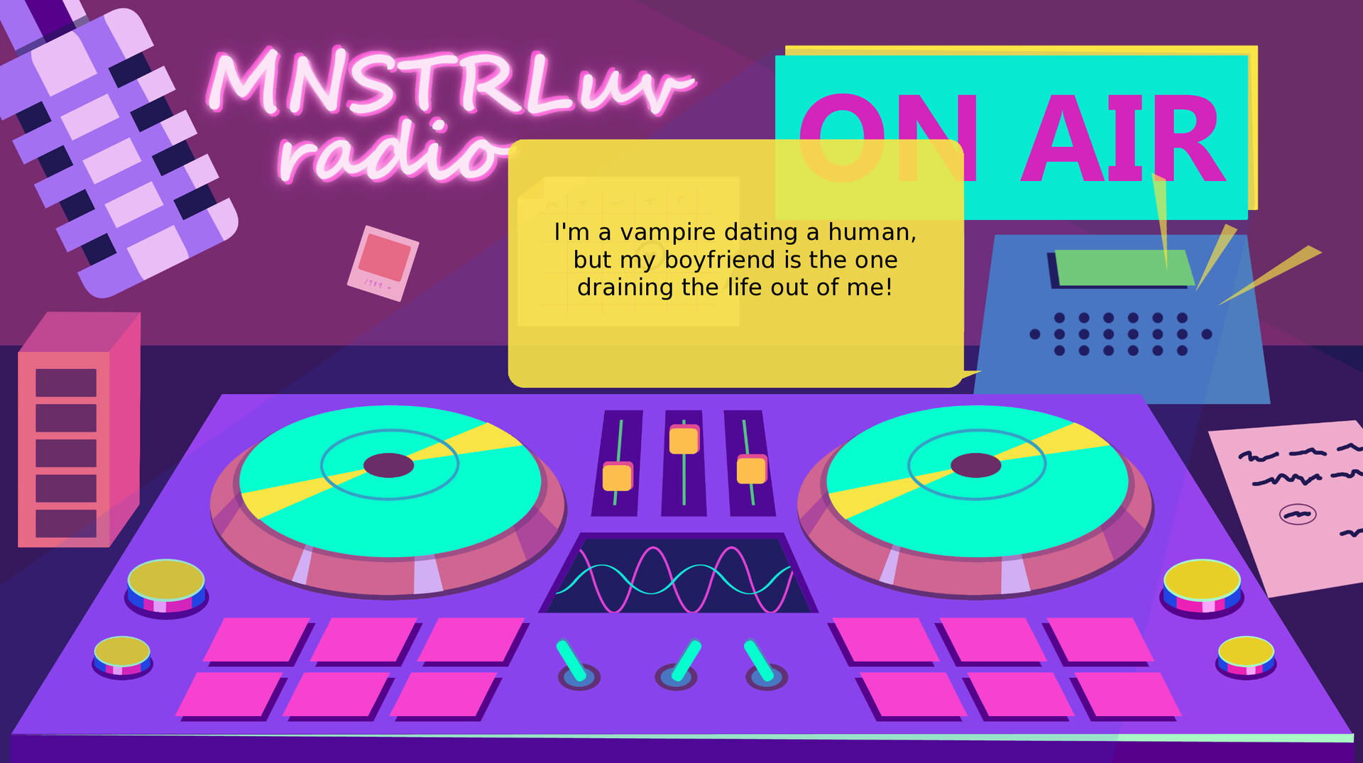 Monster Luv Radio screenshot game