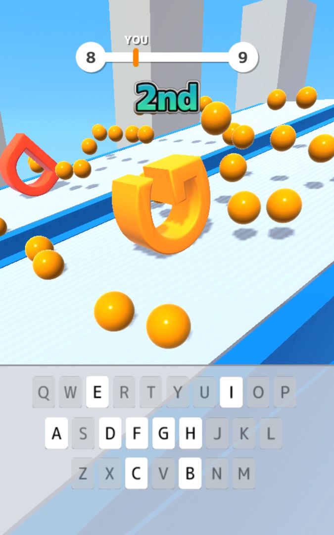 Type Spin: alphabet run game ภาพหน้าจอเกม