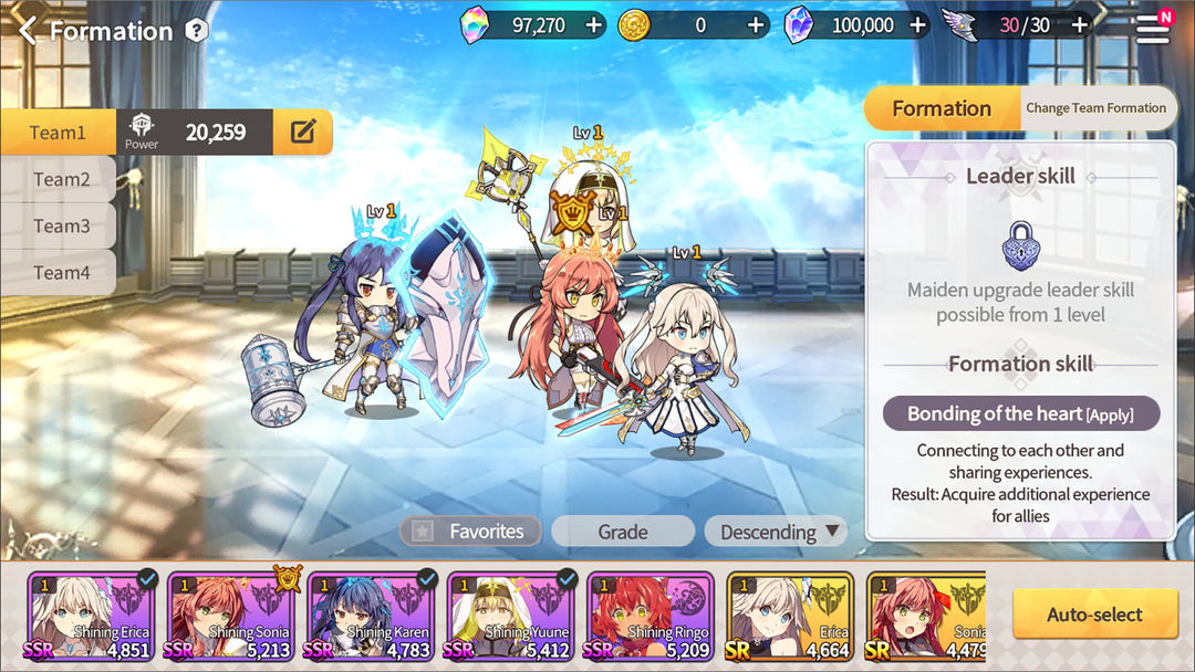 Shining Maiden screenshot game