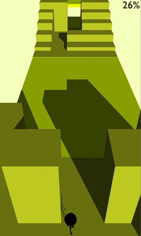 Captura de Tela do Jogo Stickman Cubed