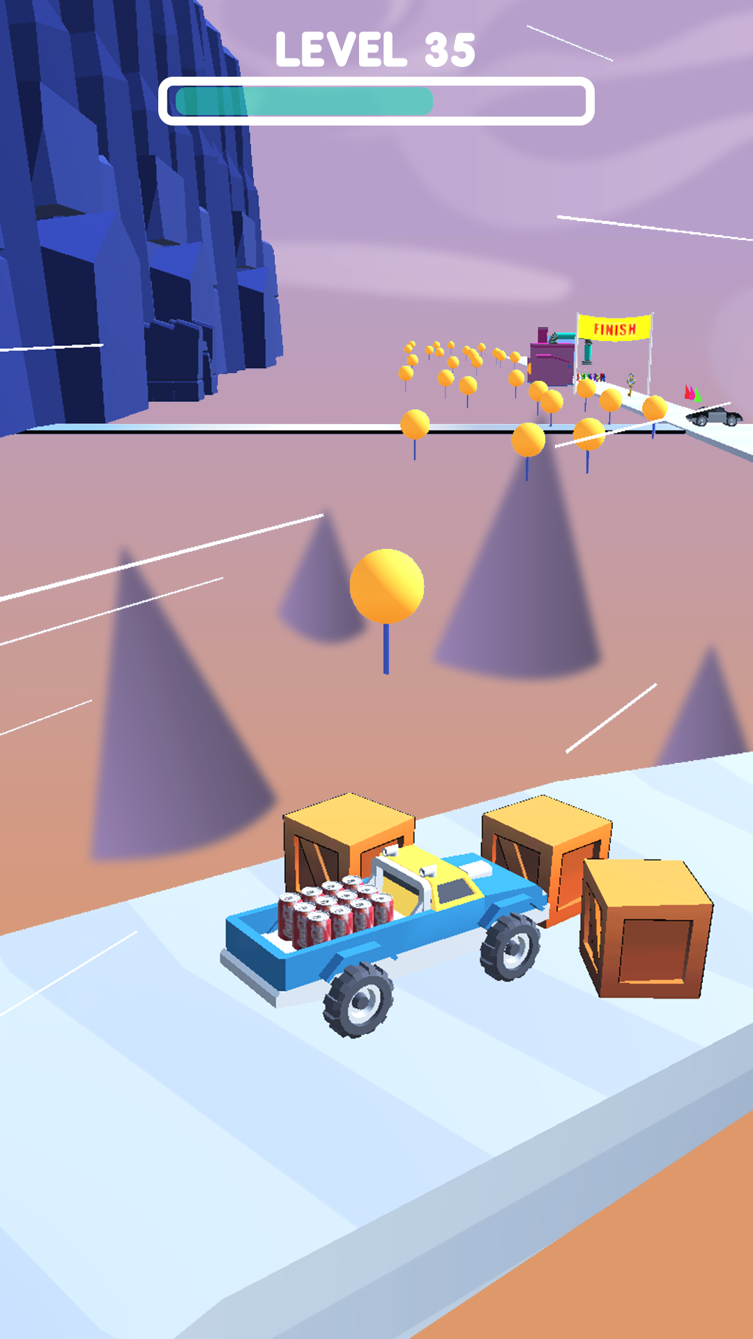Screenshot of Mini Cars 3d: Car Racing Games