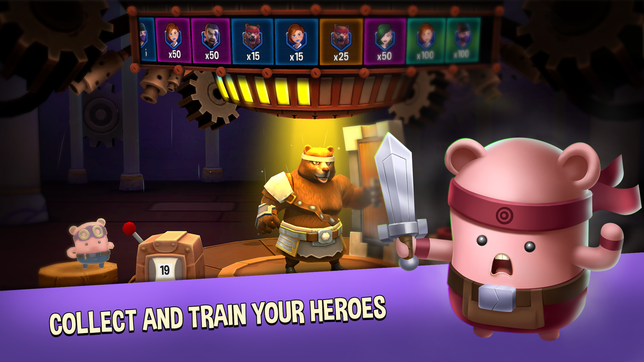 Kingdom Raids - Puzzle Wars Game Screenshot