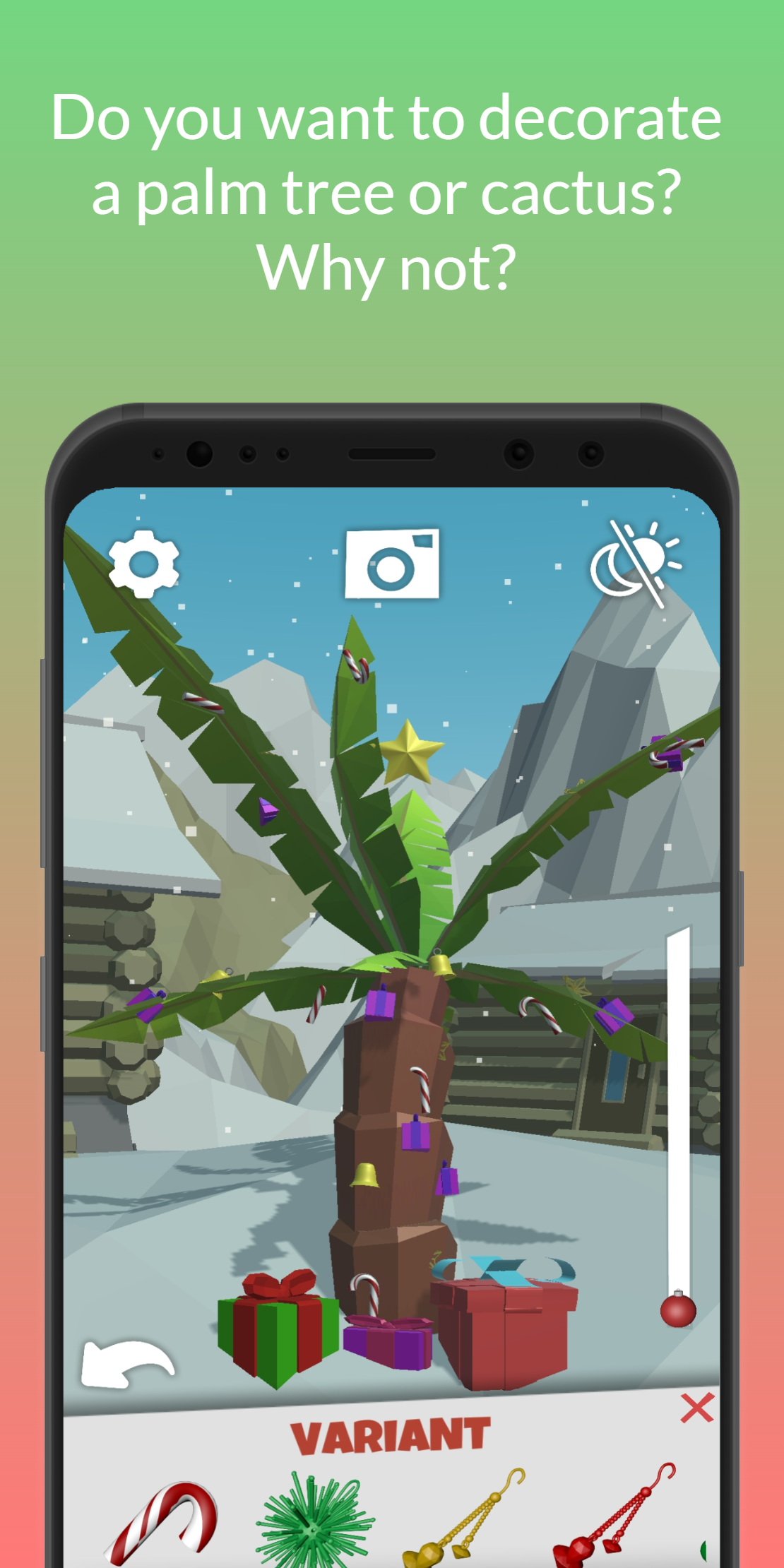 Decorate Christmas Tree 3D ภาพหน้าจอเกม