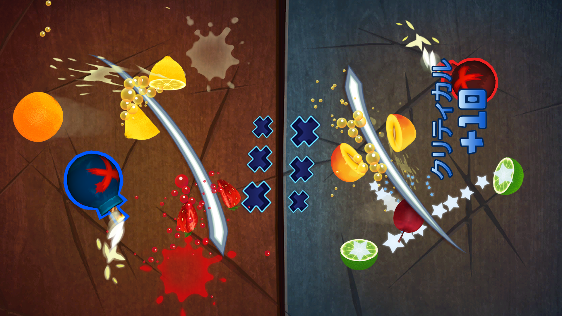 Fruit Ninja Classic ゲームのスクリーンショット