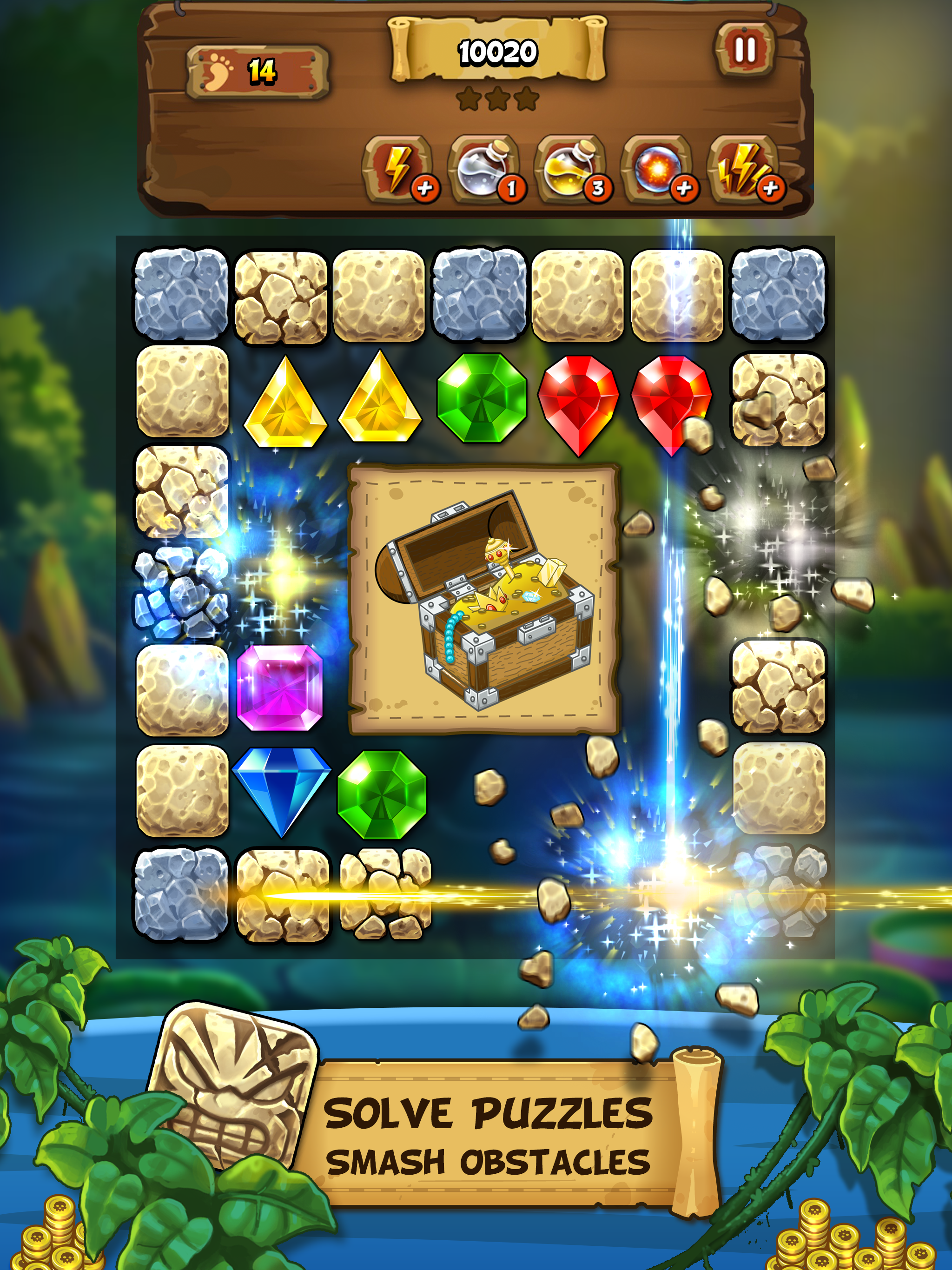 Jewel Mash Game Screenshot