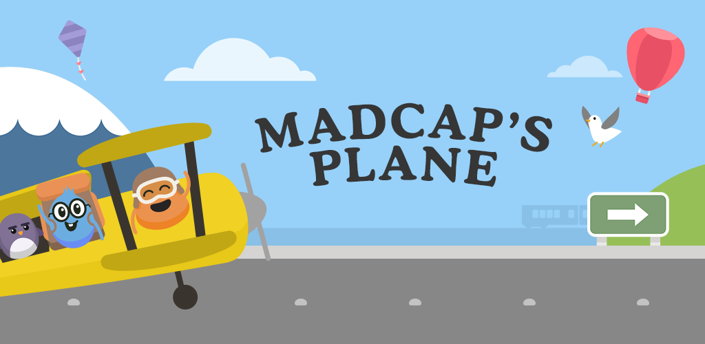 Banner of Dumb Ways JR Madcap ၏ လေယာဉ် 