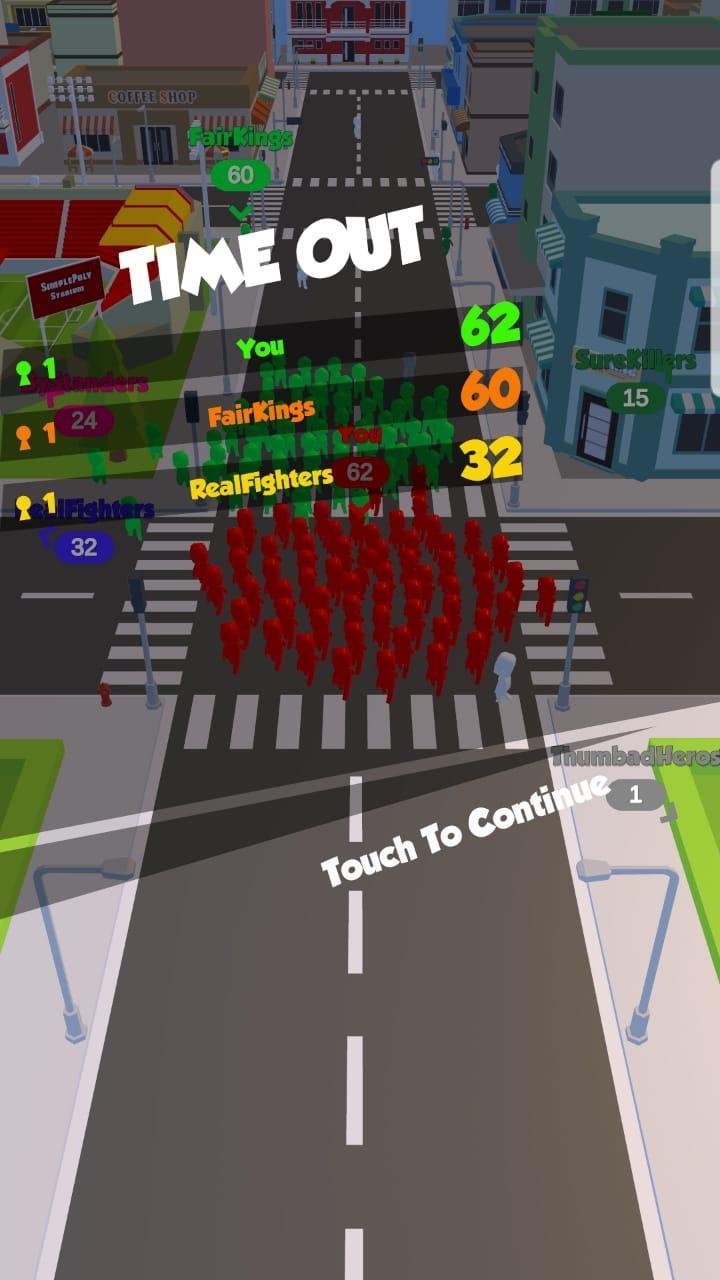 Screenshot of City Gang Crowd War