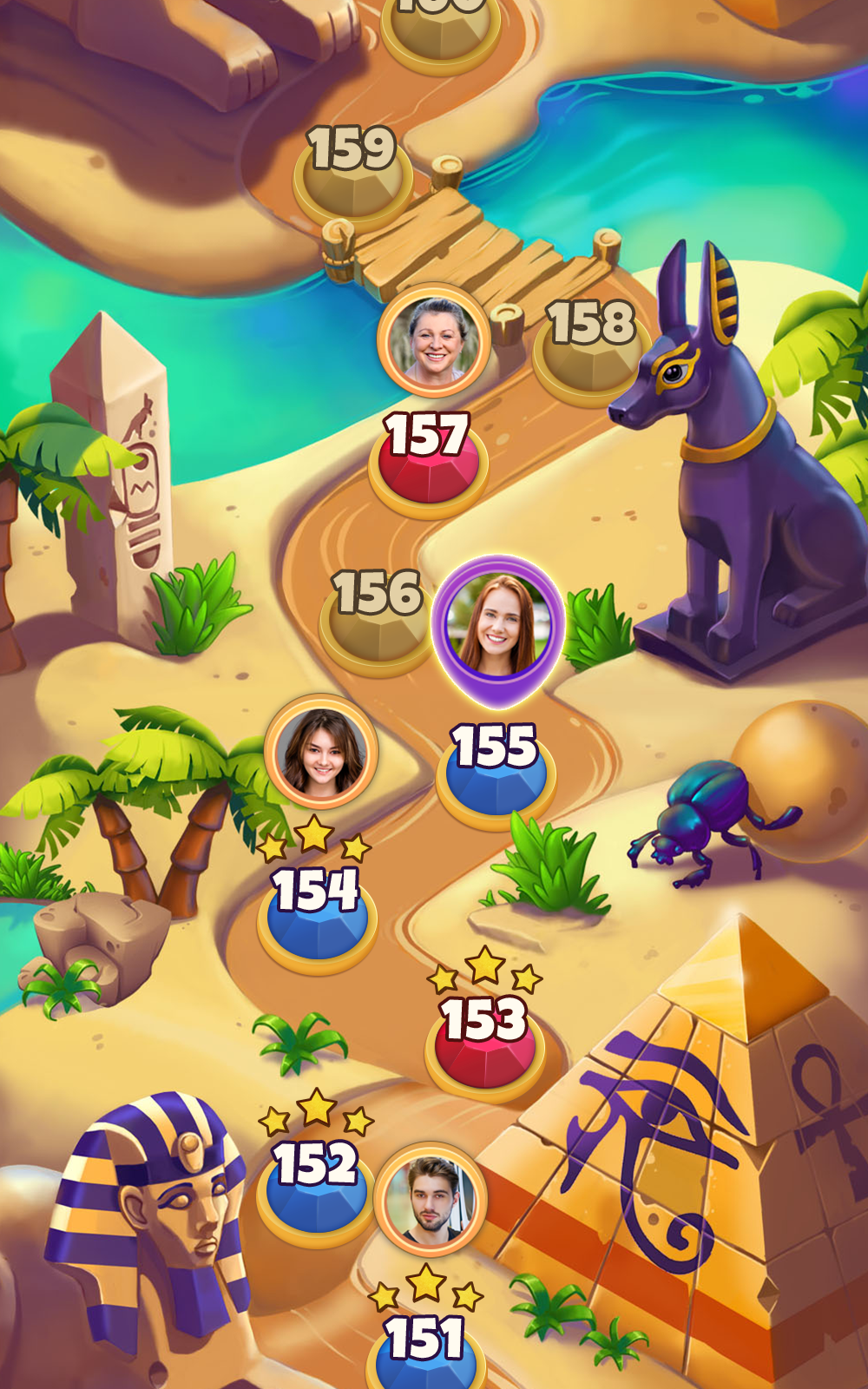 Pyramid Pop Game Screenshot