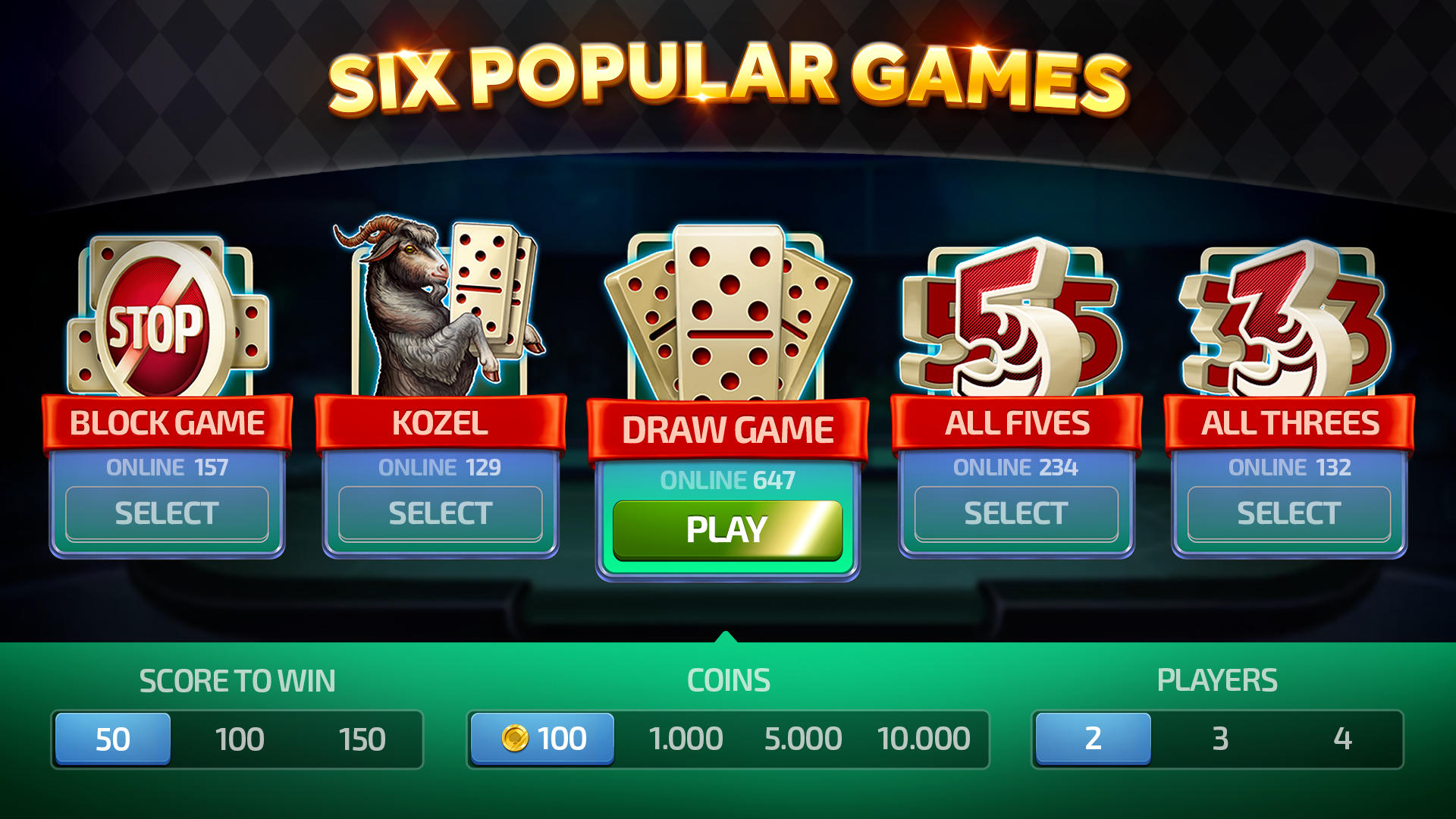 Domino - Dominos online game Game Screenshot