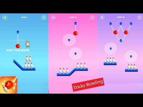 Screenshot of the video of Tricky Bowling