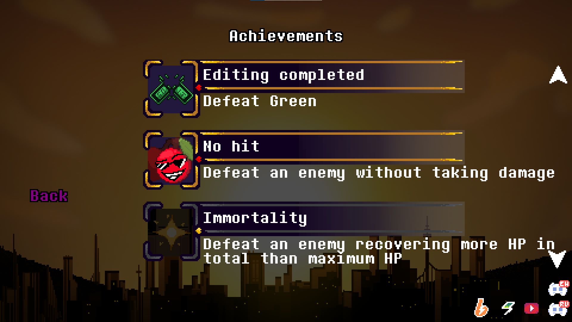 Screenshot of Underverse Battles