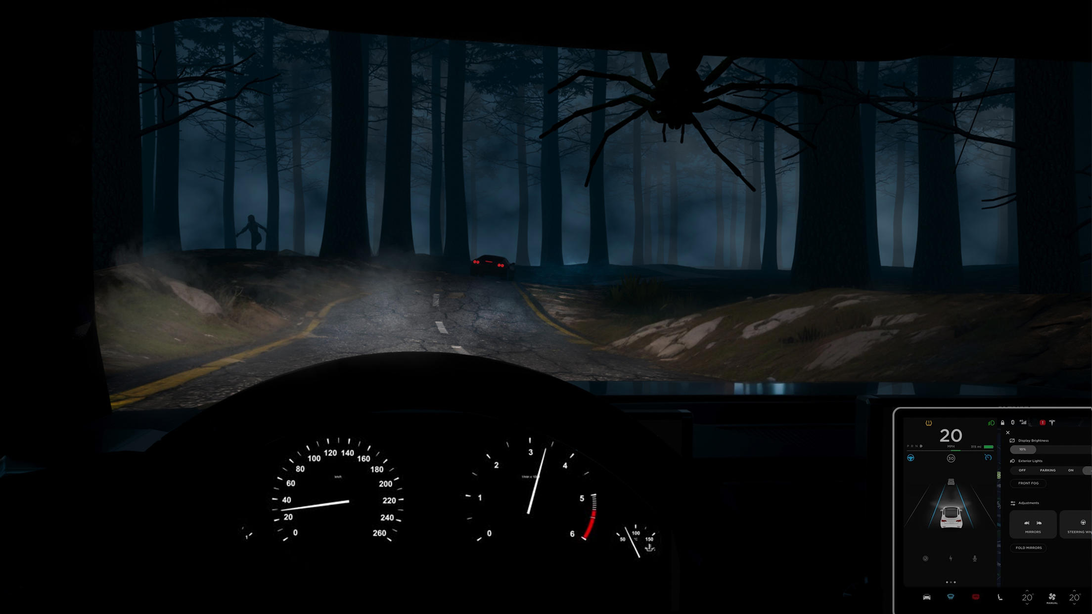 Screenshot of Zombie Car Apocalypse Survival
