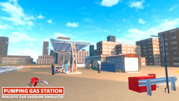 Pumping Gas Station Simulator Game Screenshot