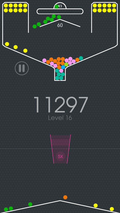 100 Balls - Tap to Drop in Cup 게임 스크린 샷