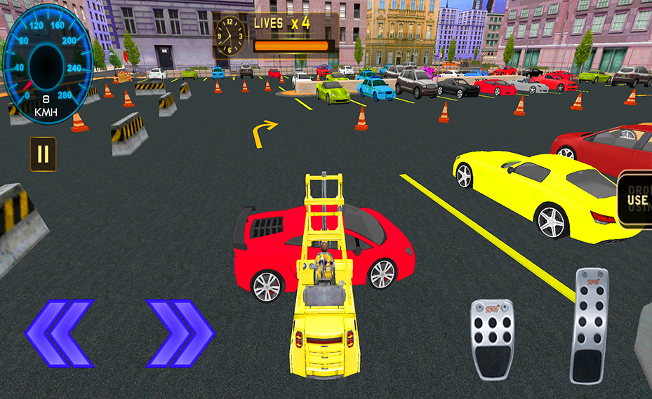 Forklift Tow Simulation Game Screenshot
