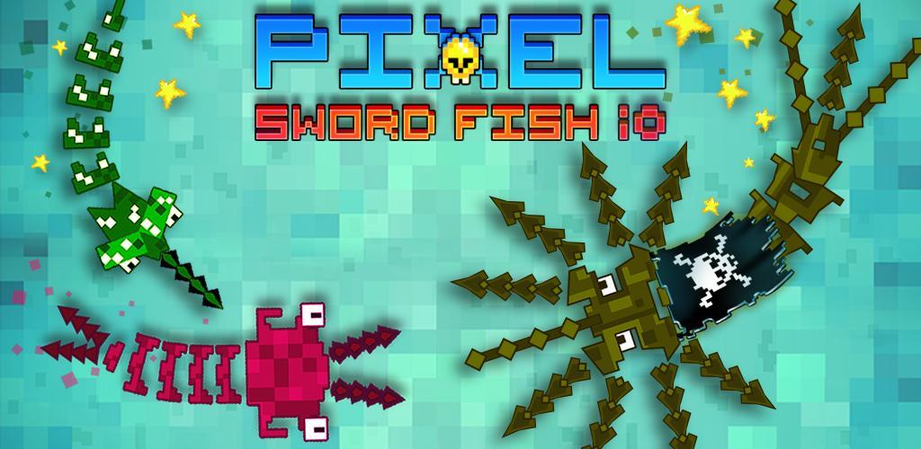 Banner of Pixel Sword Fish io 2.89
