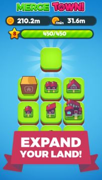 Merge Town! Game Screenshot