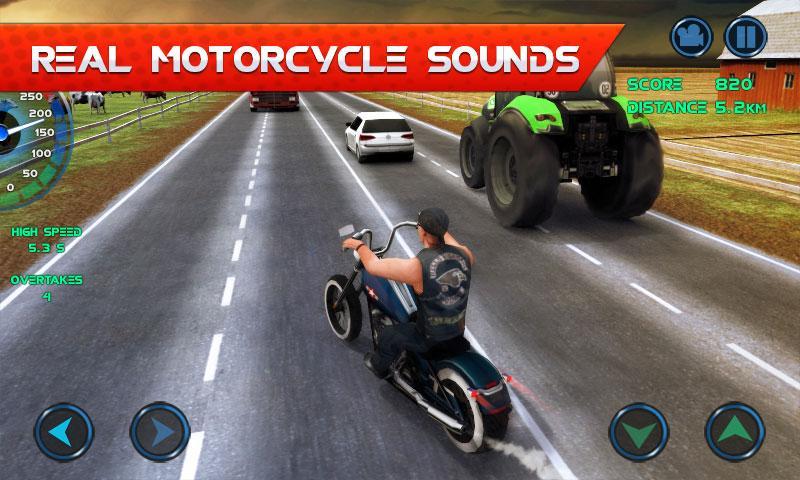 Moto Traffic Race 게임 스크린 샷