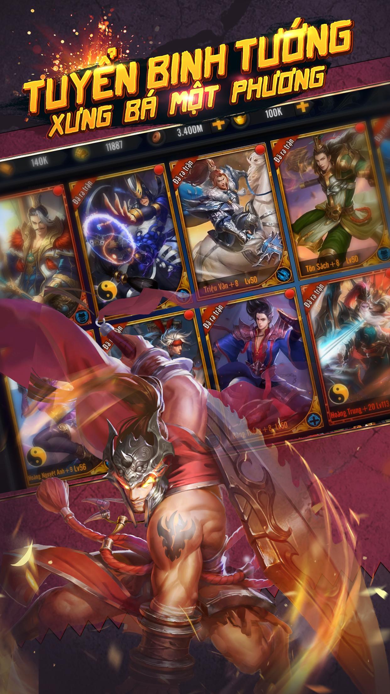 Công Thành Xưng Đế Mobile Game Screenshot