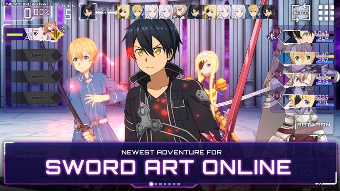 Sword Art Online: Alicization Rising Steel ภาพหน้าจอเกม