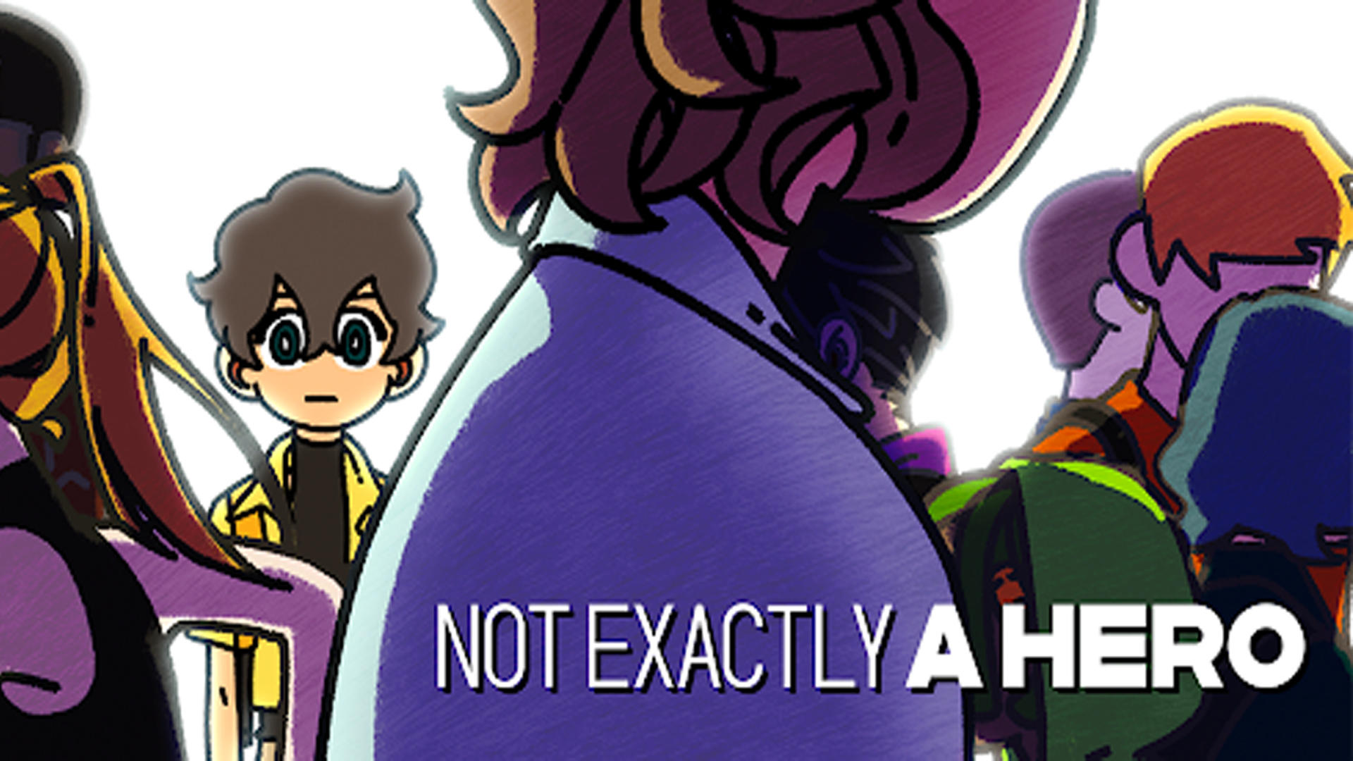 Banner of Not Exactly A Hero: Story Game 