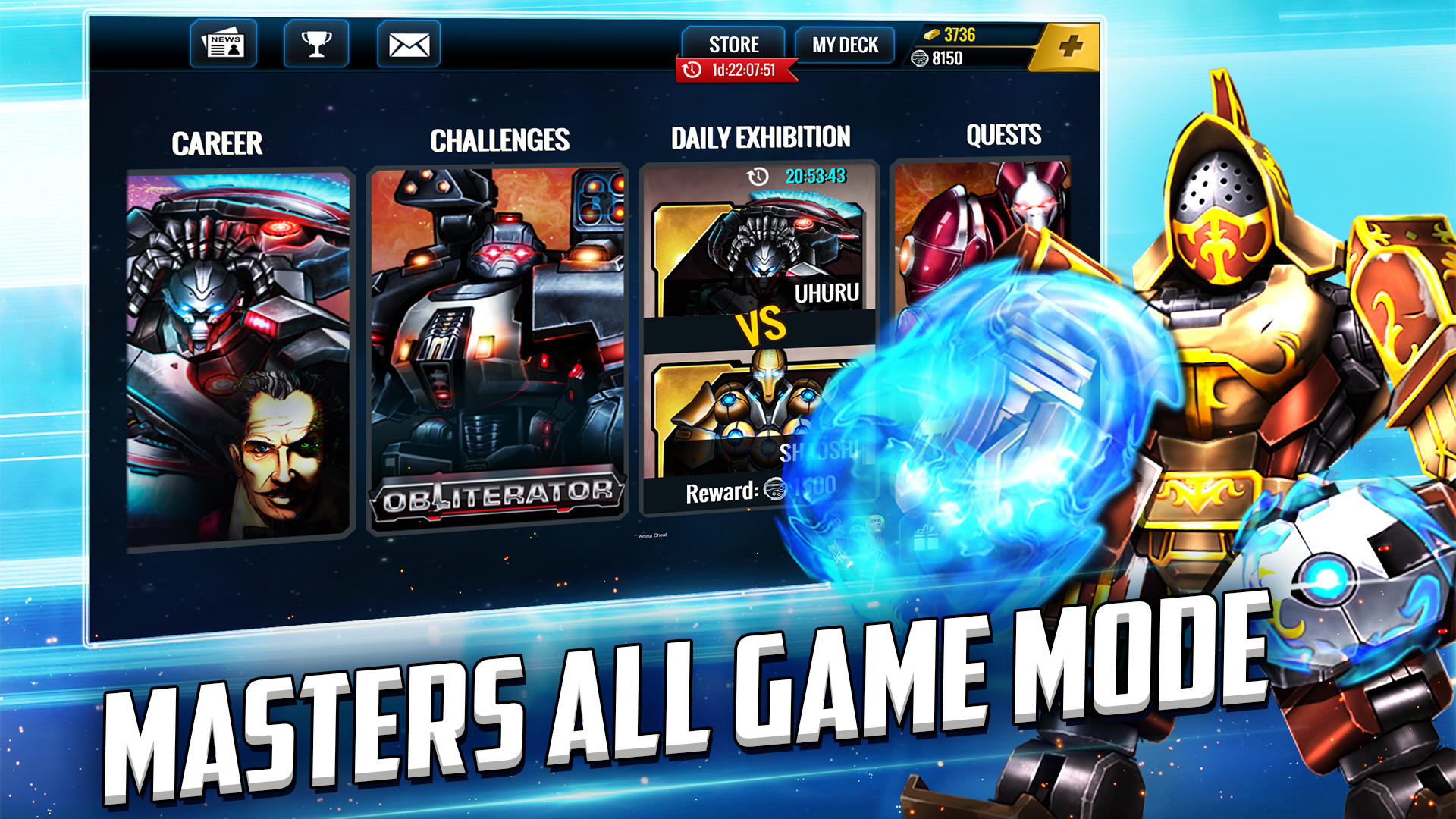 Ultimate Robot Fighting Game Screenshot