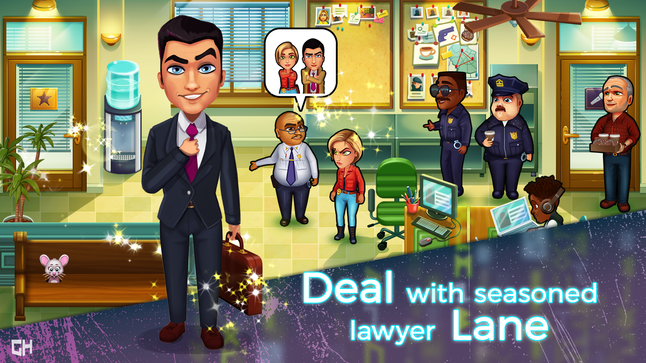Parker & Lane Criminal Justice Game Screenshot