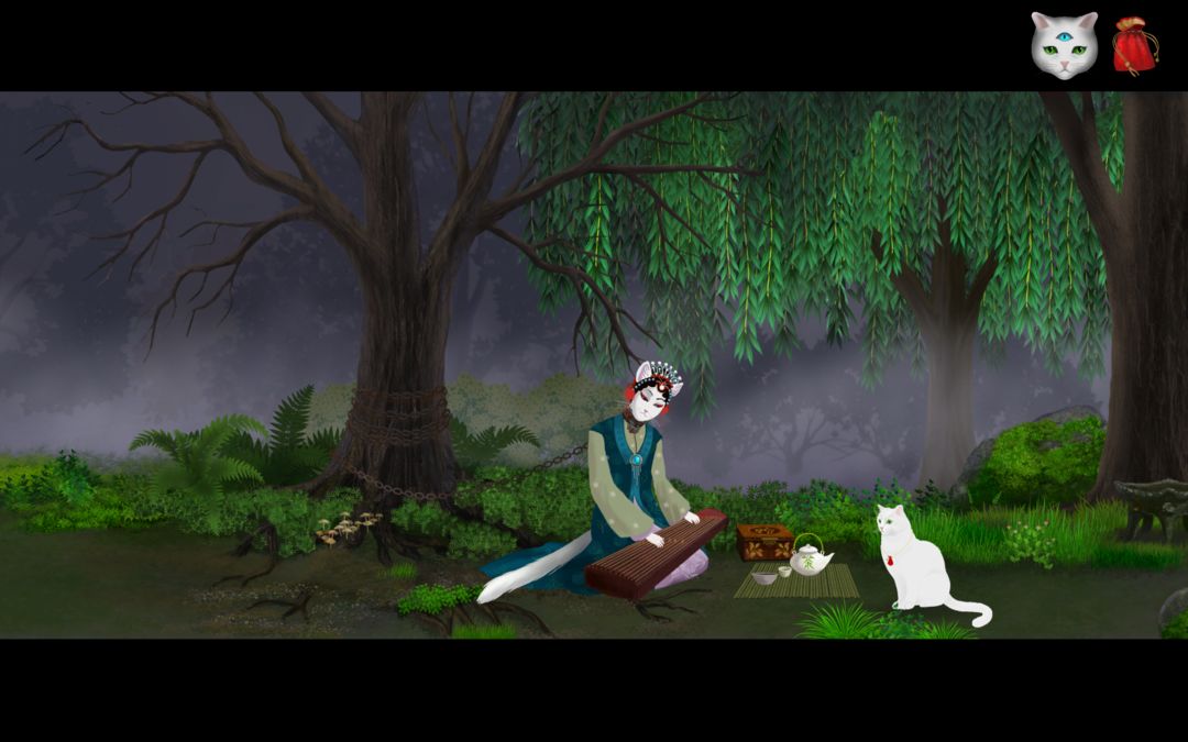 Cat and Ghostly Road ภาพหน้าจอเกม