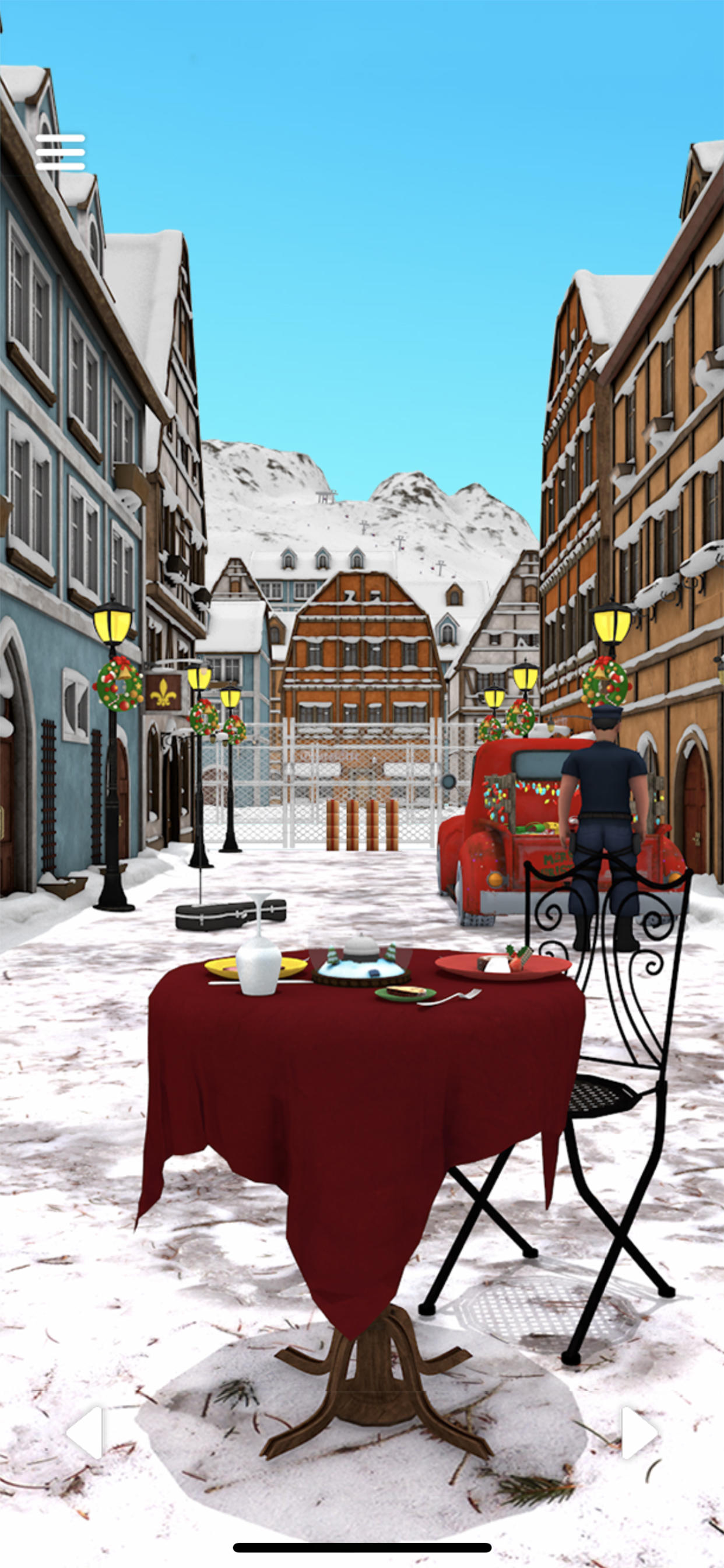 Escape Game: Christmas Market Game Screenshot