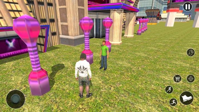 Gangster Shooting Car Games 3D Game Screenshot