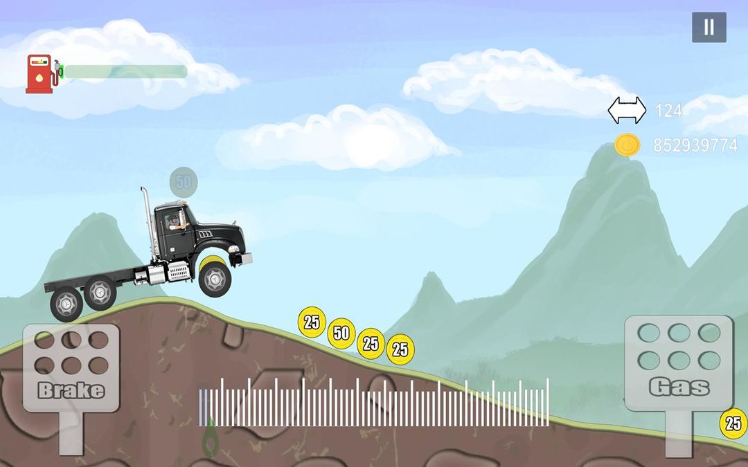 Car Mountain Hill Driver - Climb Racing Game 게임 스크린 샷