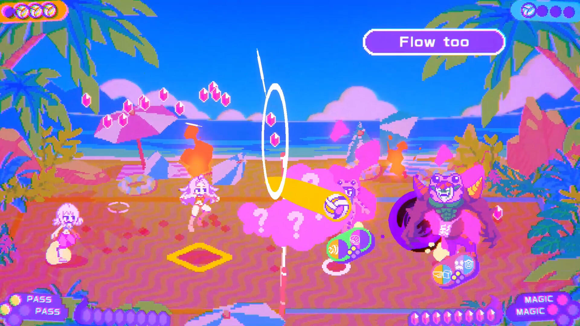 FAIRY TAIL: Beach Volleyball Havoc Game Screenshot