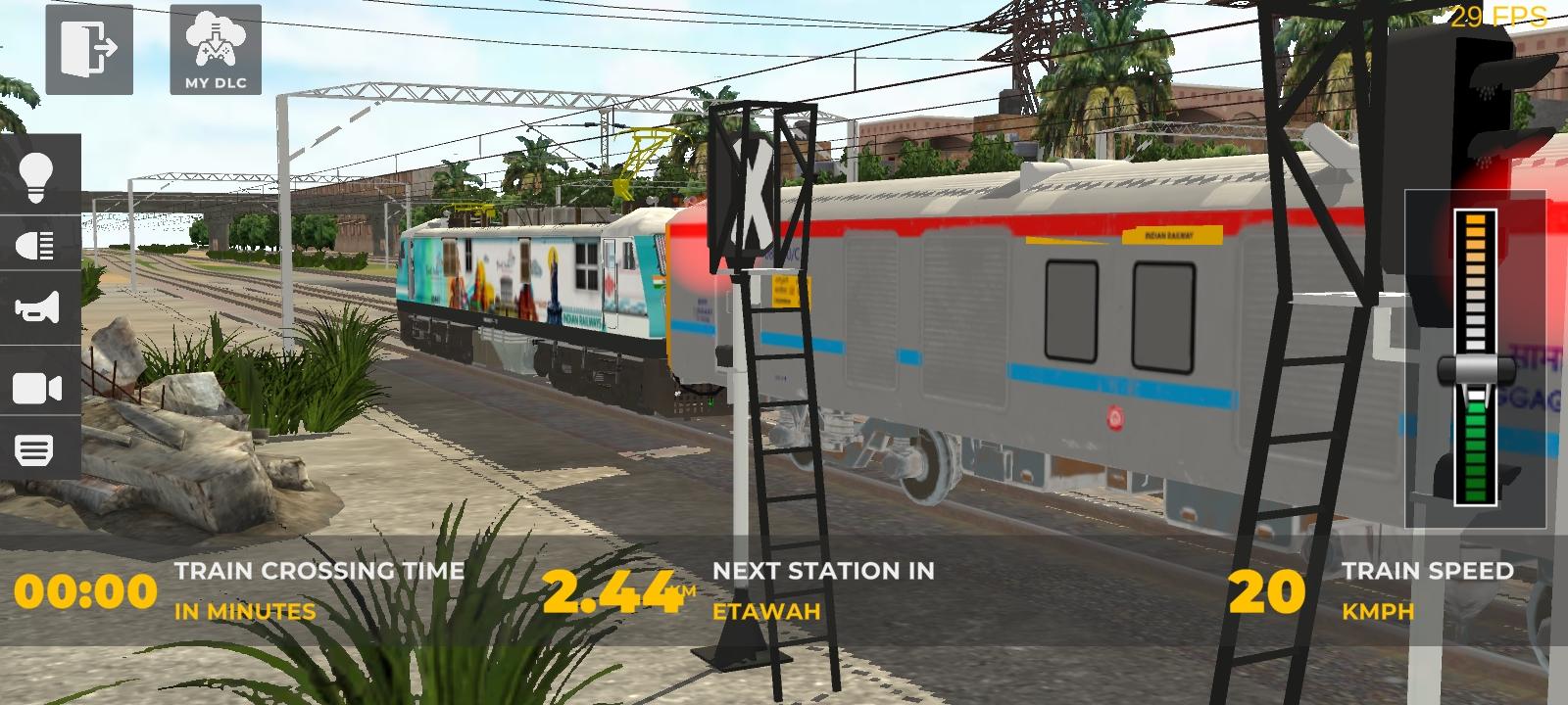 Indian Train SimulatorUltimate 게임 스크린 샷