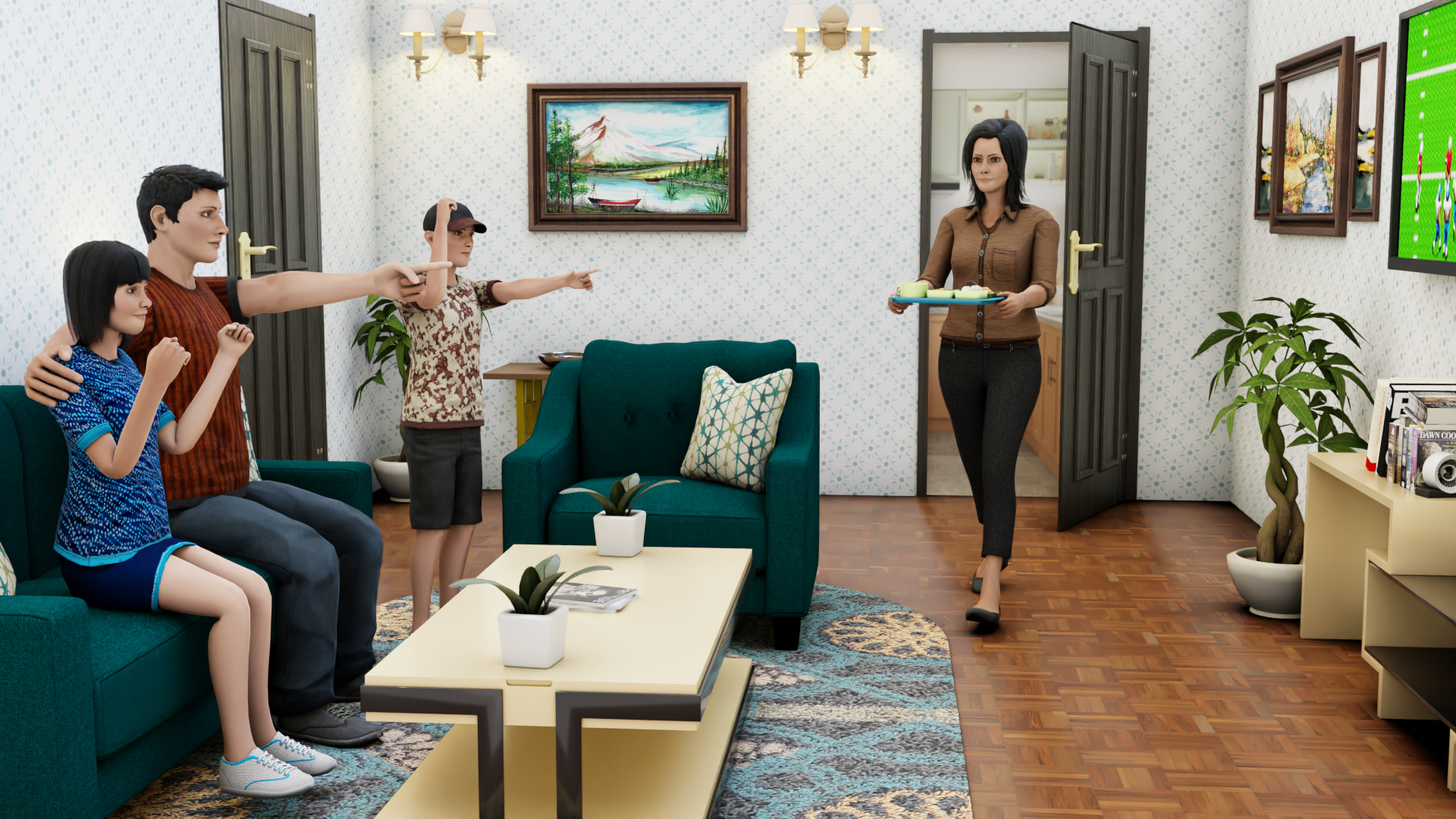 Virtual Dad Family Simulator for Android/iOS - TapTap