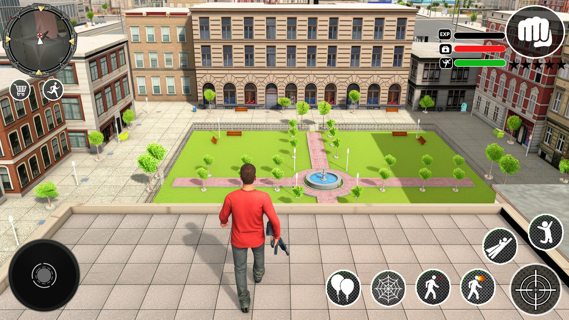 Crime Fighter Action Hero Game Game Screenshot