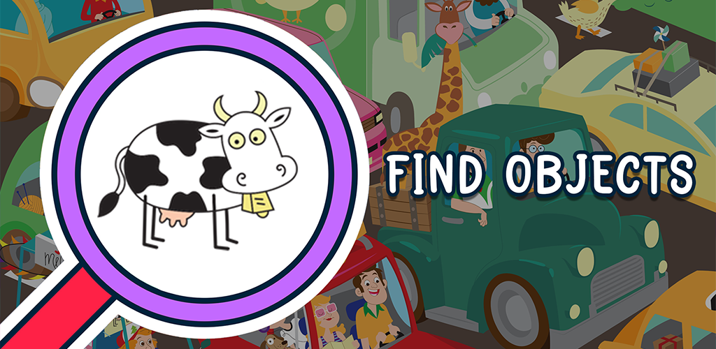 Find hidden objects game screenshot