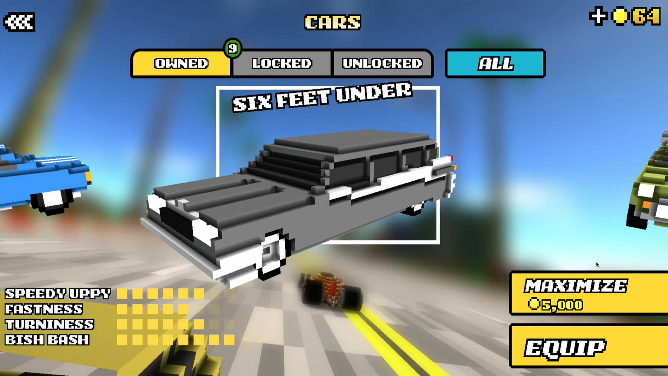 MAXIMUM CAR Game Screenshot