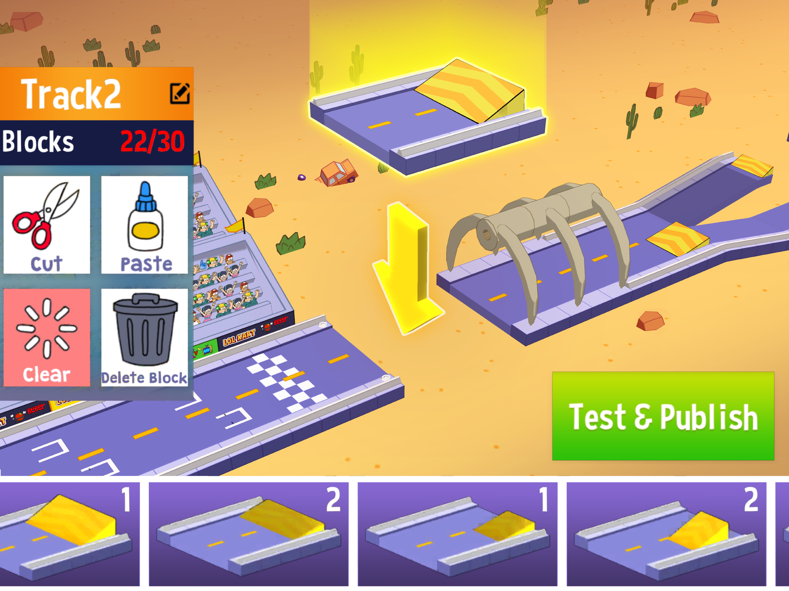 LoL Kart ภาพหน้าจอเกม