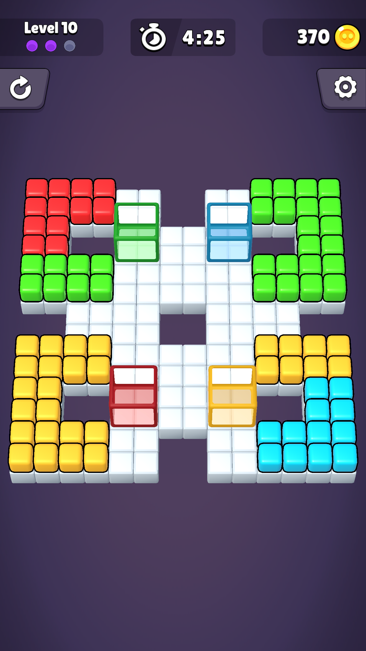 Basket Maze Game Screenshot