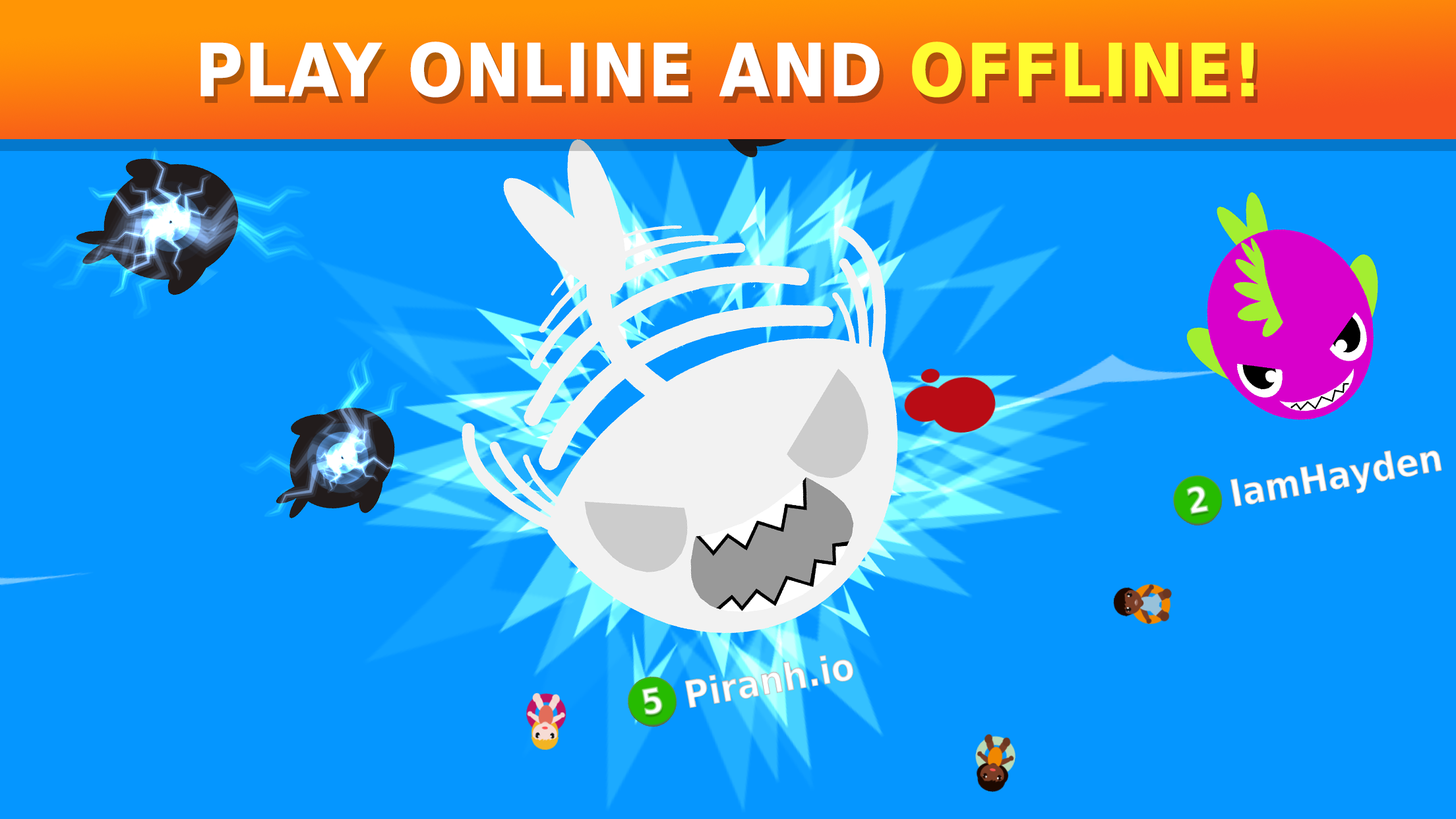 Piranh.io Game Screenshot