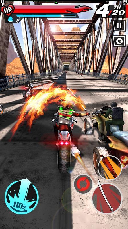 Screenshot of Fury Rider